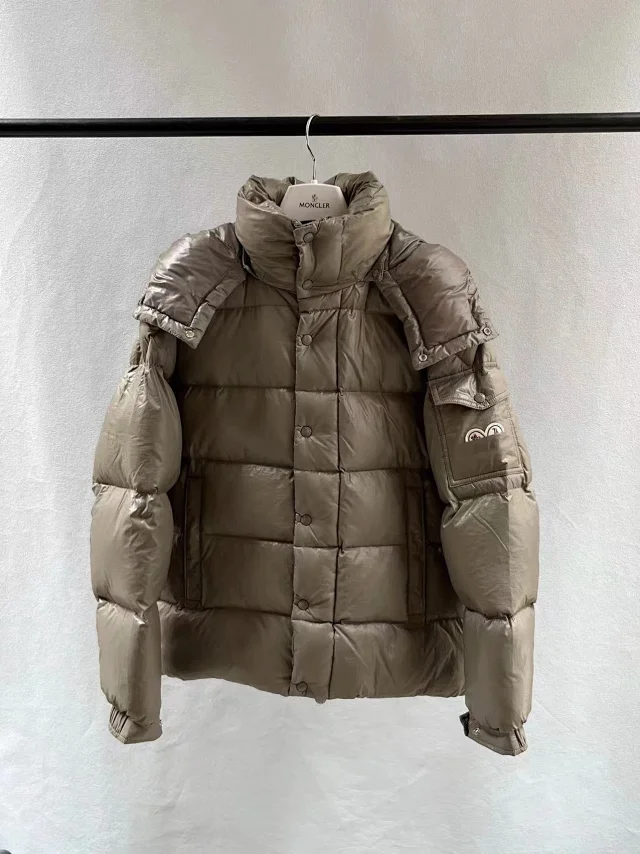 Moncler Maya 70th Glossy Down Jacket Detail