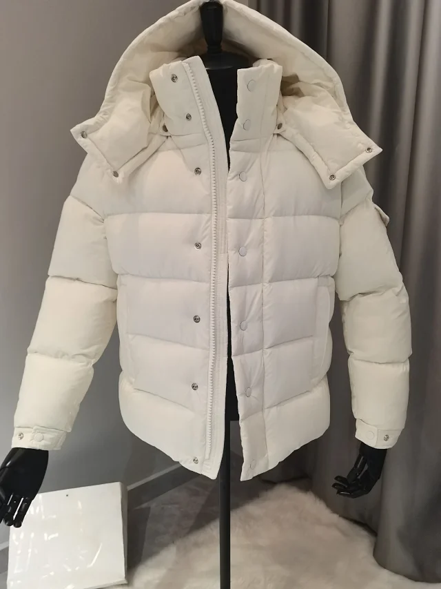 Moncler Maya Vezere Matte Down Jacket Detail
