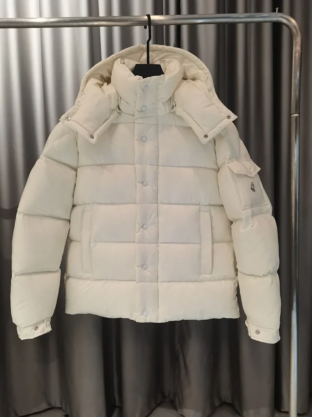 Moncler Maya Vezere Matte Down Jacket Detail