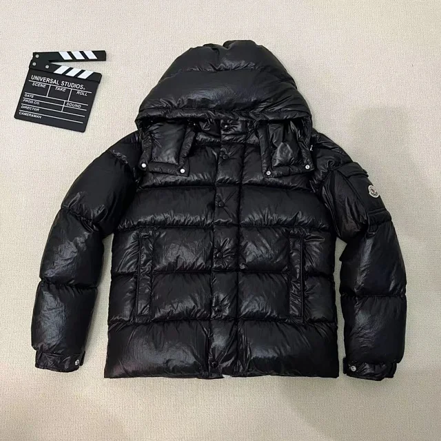 Moncler Maya 70th Glossy Down Jacket Detail