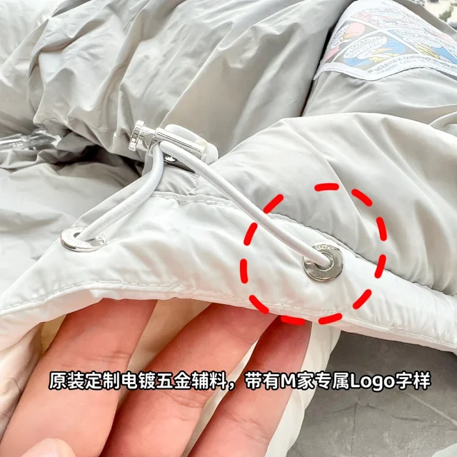 Moncler Maya Glossy Down Jacket Unisex Detail