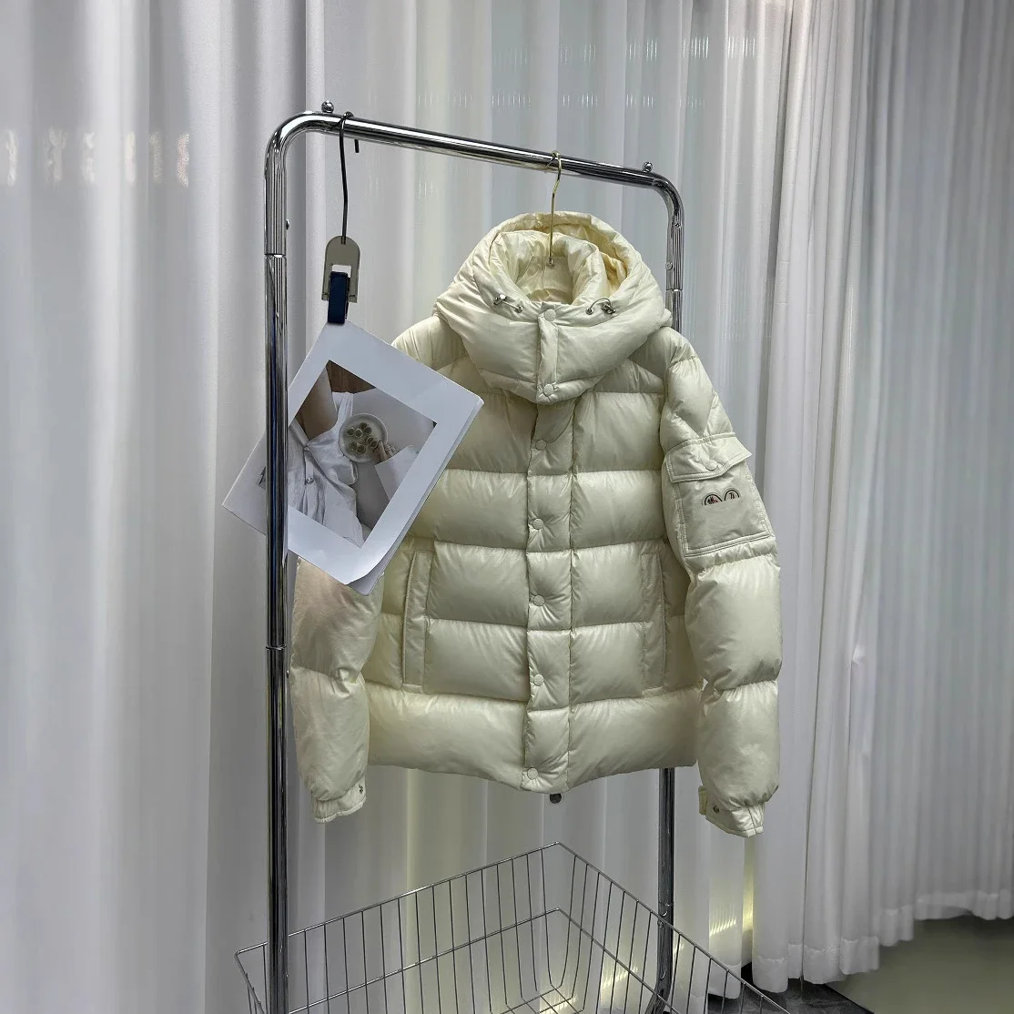 Moncler Maya 70th Glossy Down Jacket