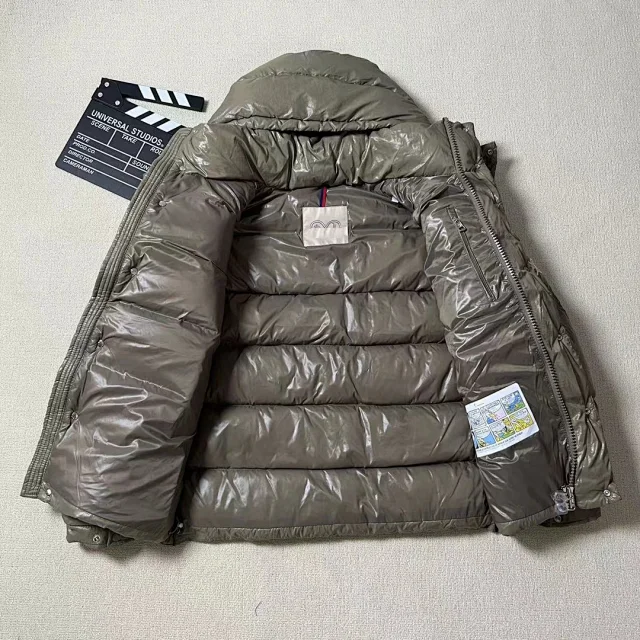 Moncler Maya 70th Glossy Down Jacket Detail