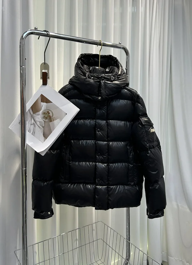Moncler Maya 70th Glossy Down Jacket Detail
