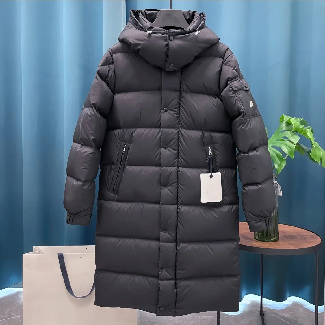Maya Vezere Unisex Long Down Jacket
