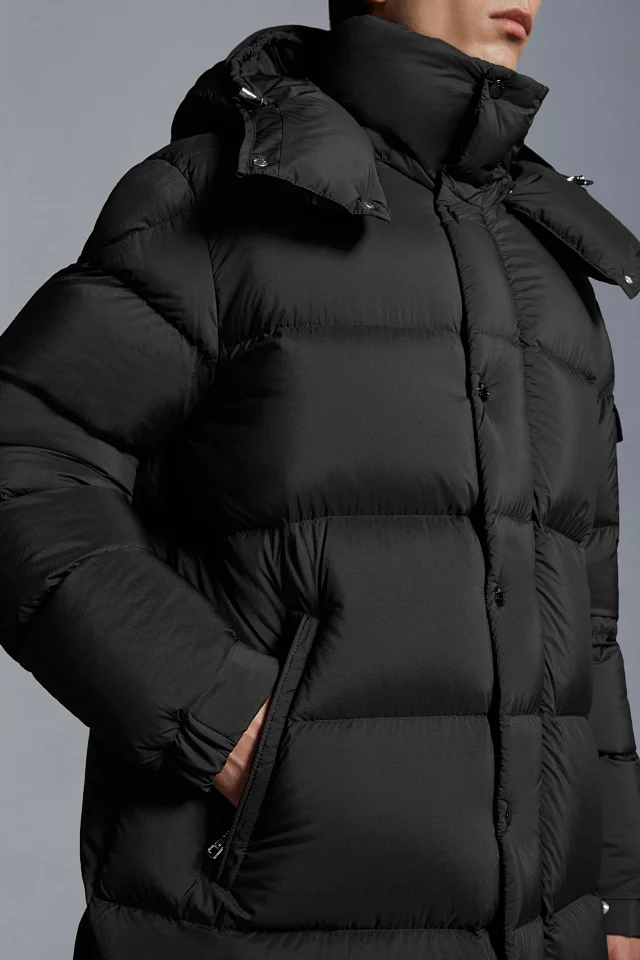Maya Vezere Unisex Long Down Jacket Detail