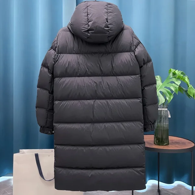 Maya Vezere Unisex Long Down Jacket Detail