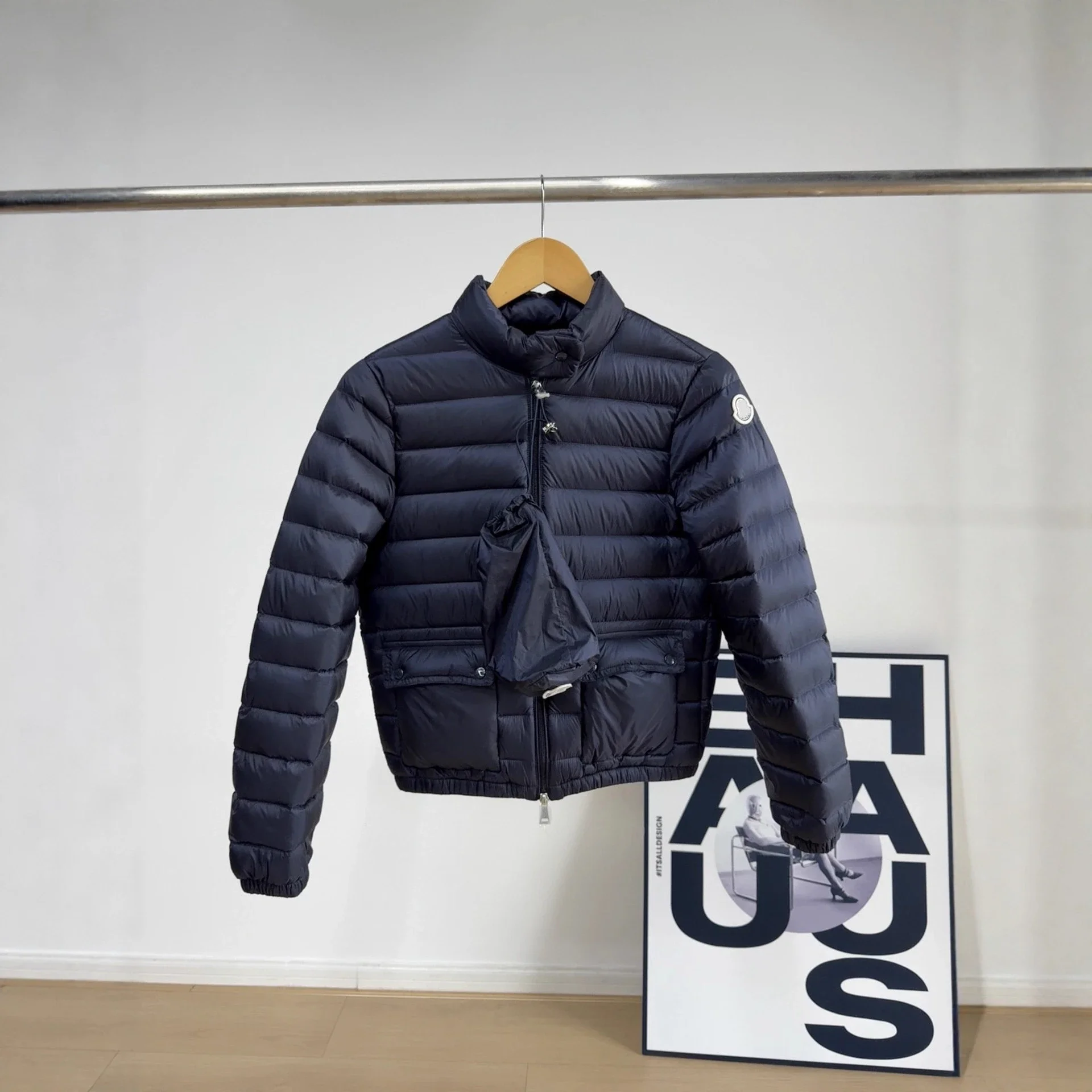 Mengjia Lans Women's Cropped Down Jacket