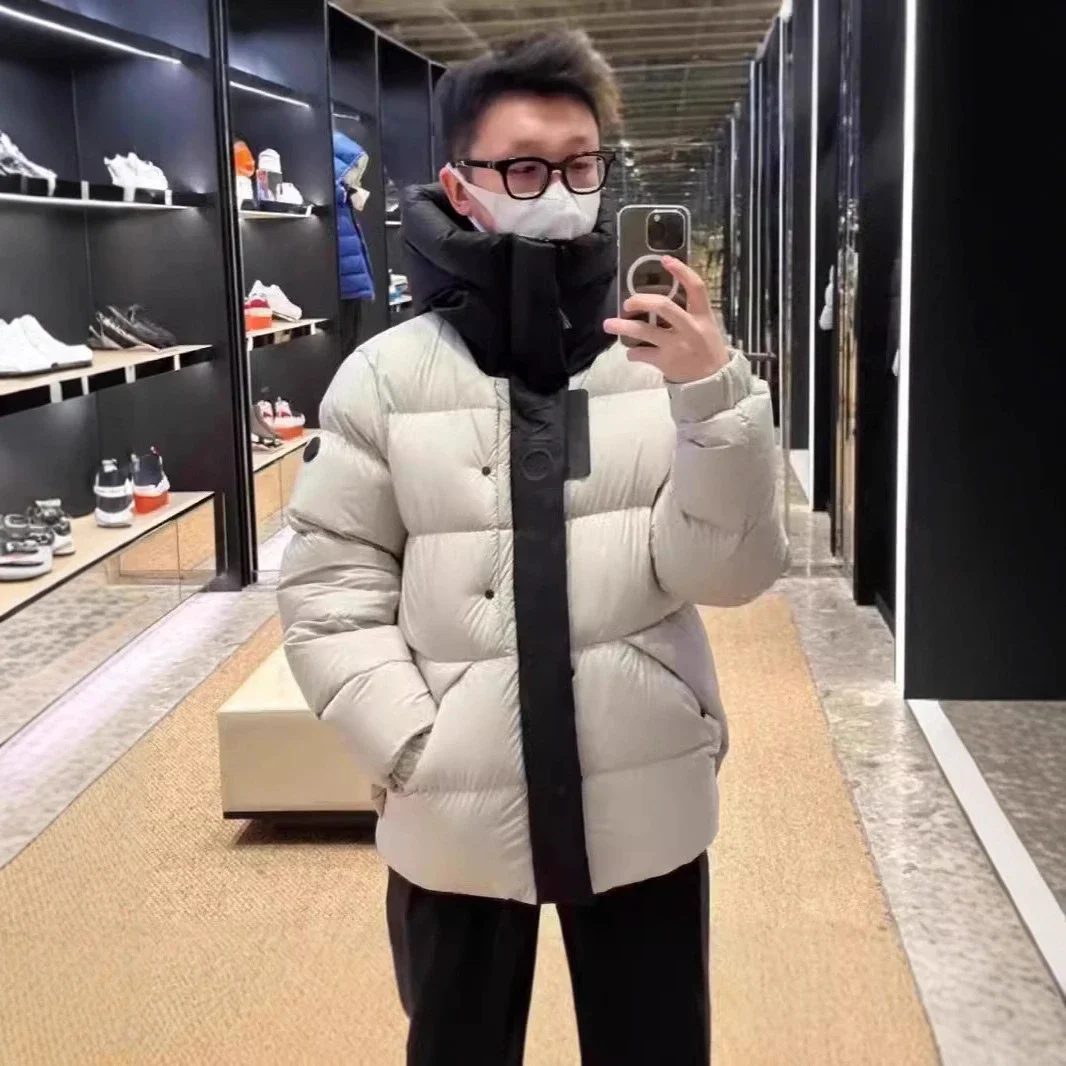 Madeir Premium Black Hooded Down Jacket