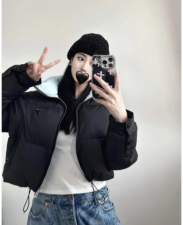 PRA Women's Short Re-Nylon Puffer Jacket Detail