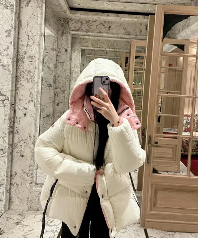 Parana Premium Women's Hooded Puffer Jacket Detail