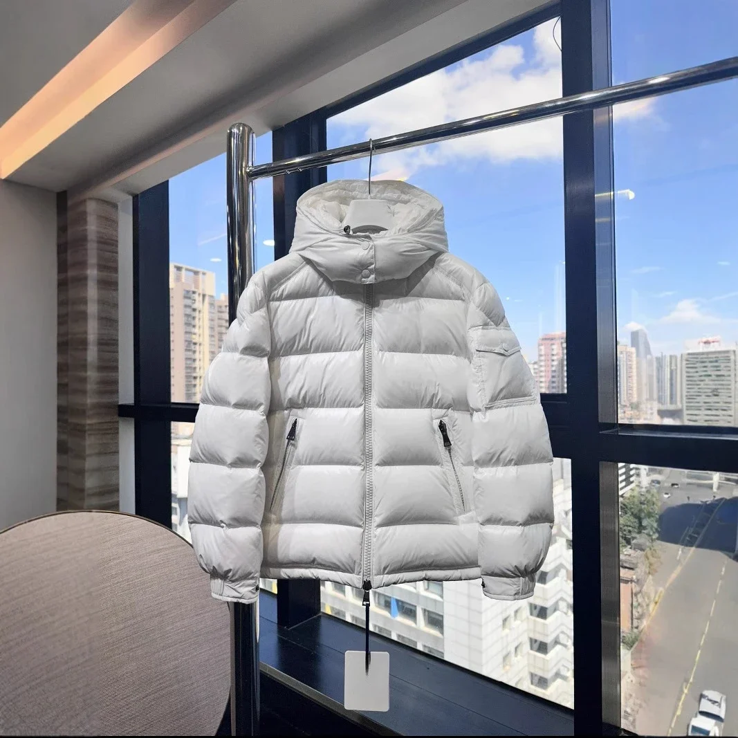 Maire95 Unisex Hooded Detachable Down Jacket