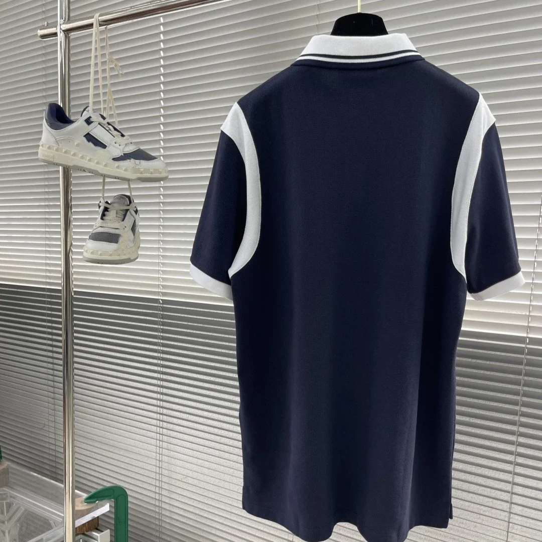 PU Unisex OS Contrast Print Polo