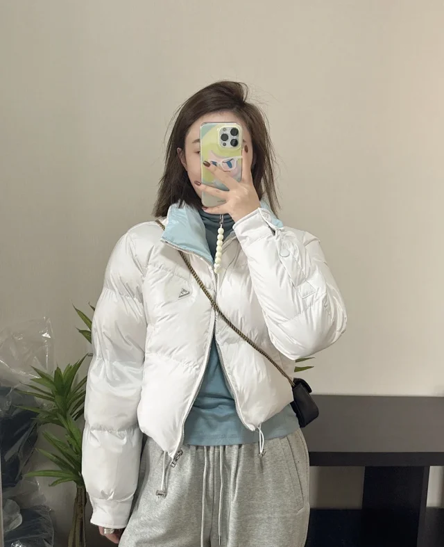 PRA Women's Short Re-Nylon Puffer Jacket Detail