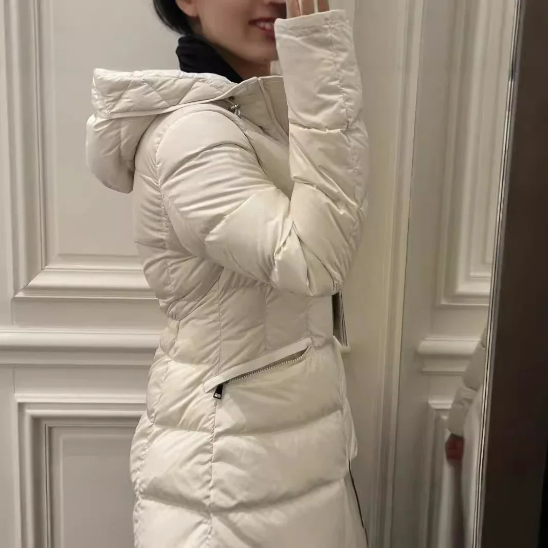 Moncler Women's Hooded Slim-Fit Down Jacket