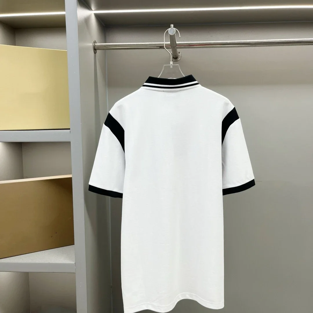 GU Unisex Color-Block Printed Pocket Polo