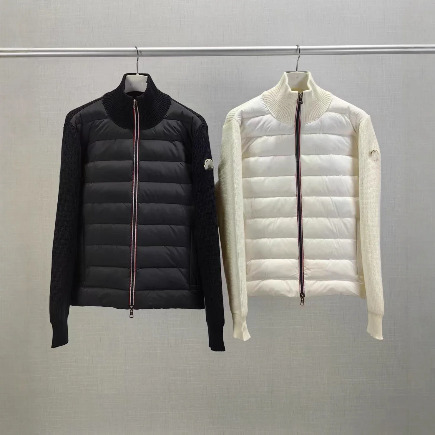 Mengjia Men's FW25 Patchwork Down Jacket