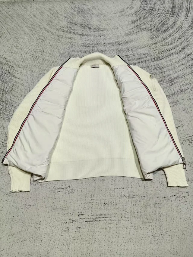 Mengjia Men's FW25 Patchwork Down Jacket Detail