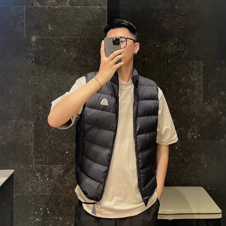 Mengjia 25SS Contrin Sleeveless Down Vest
