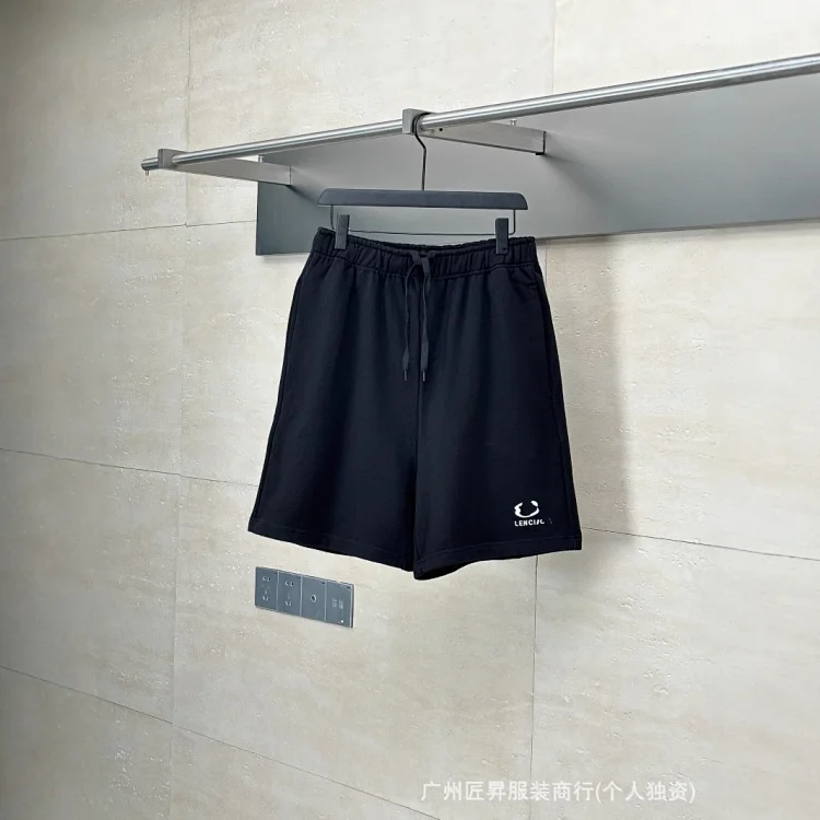 B SS25 Couple Embroidered Shorts