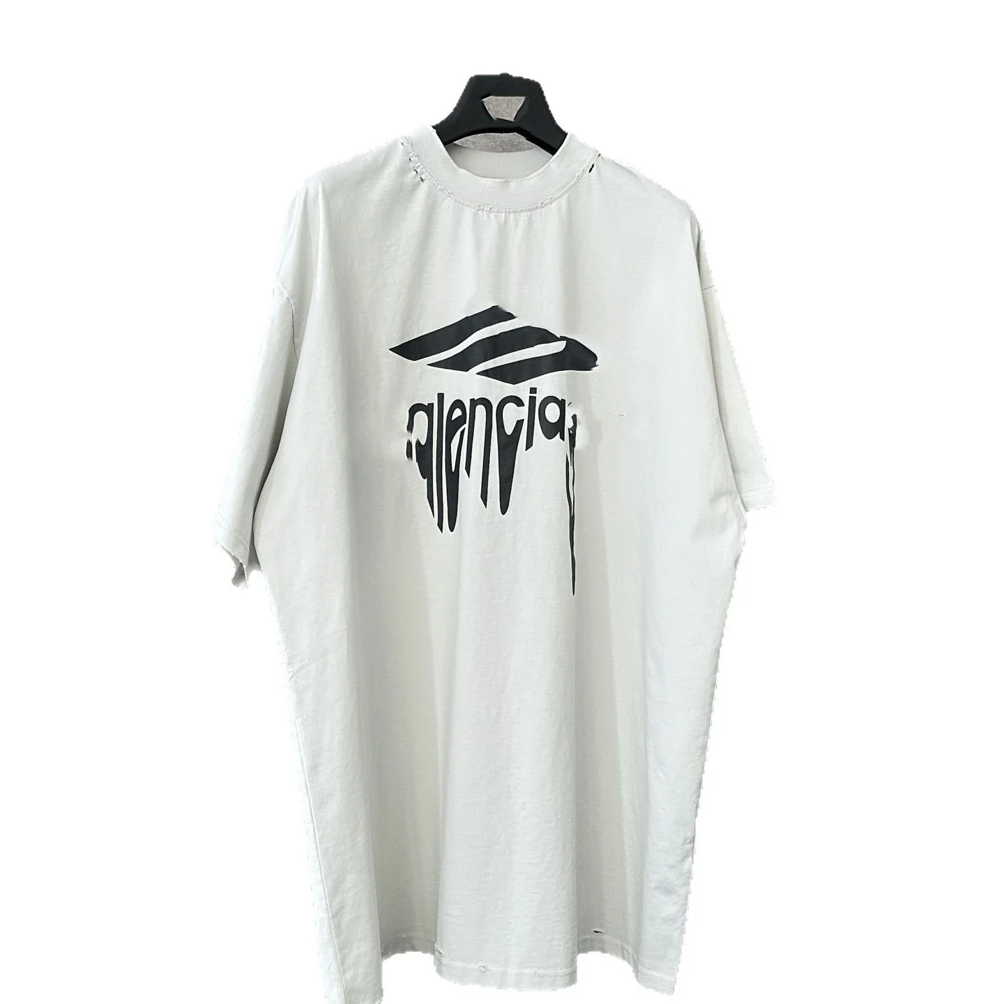 B Unisex Loose Melting Print Tee