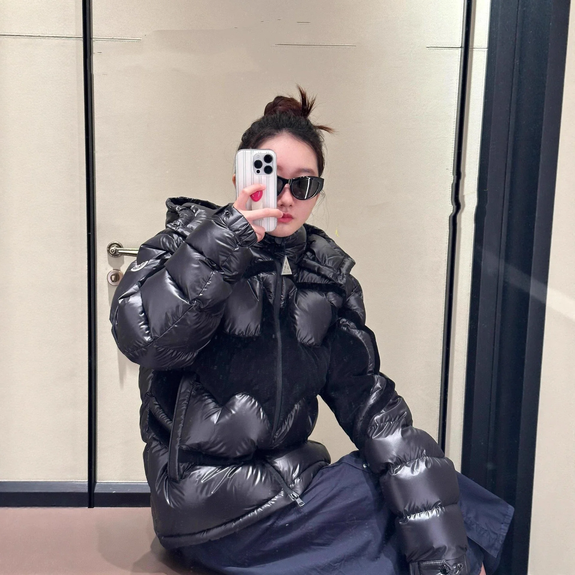 Mengjia Men's SS25 Batman Puffer Jacket