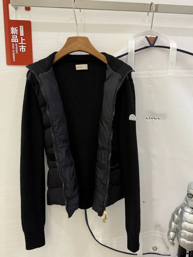 Meng Jia Women's Quilted Down Jacket Detail