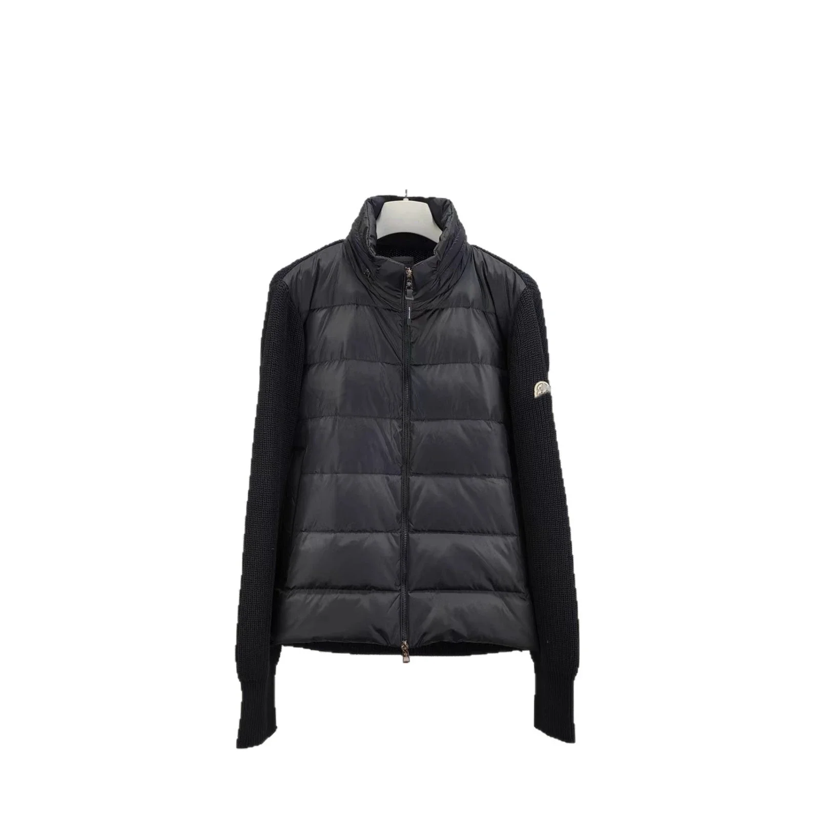 Mengjia SS25 Men's Logo Down Cardigan