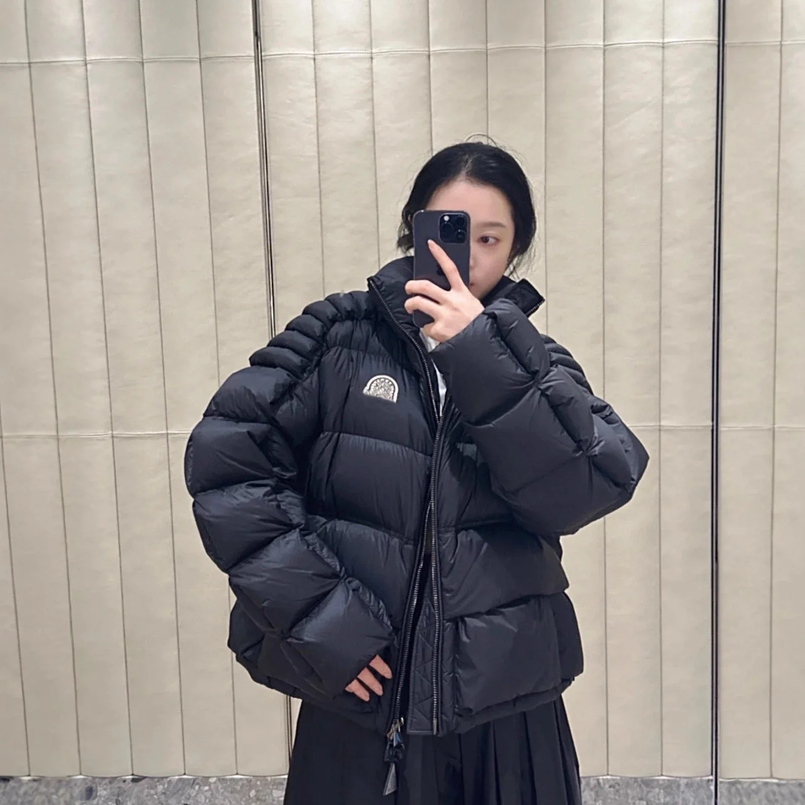 Mengjia Unisex CR Collab Down Jacket