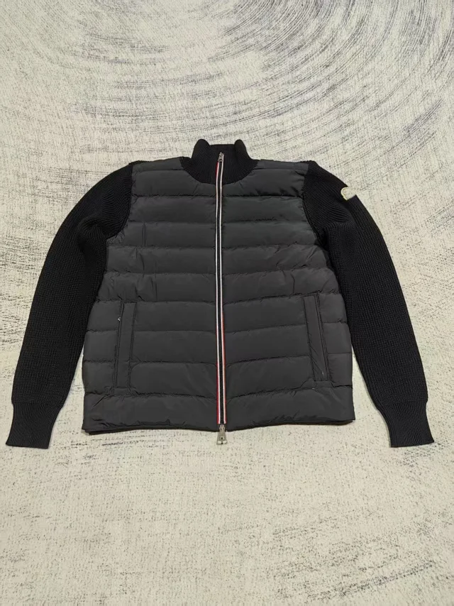 Mengjia Men's FW25 Patchwork Down Jacket Detail