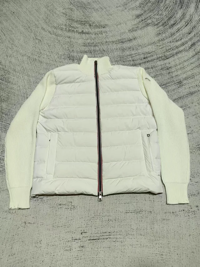 Mengjia Men's FW25 Patchwork Down Jacket Detail