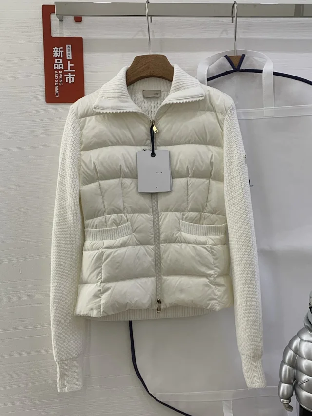 Meng Jia Women's Quilted Down Jacket Detail