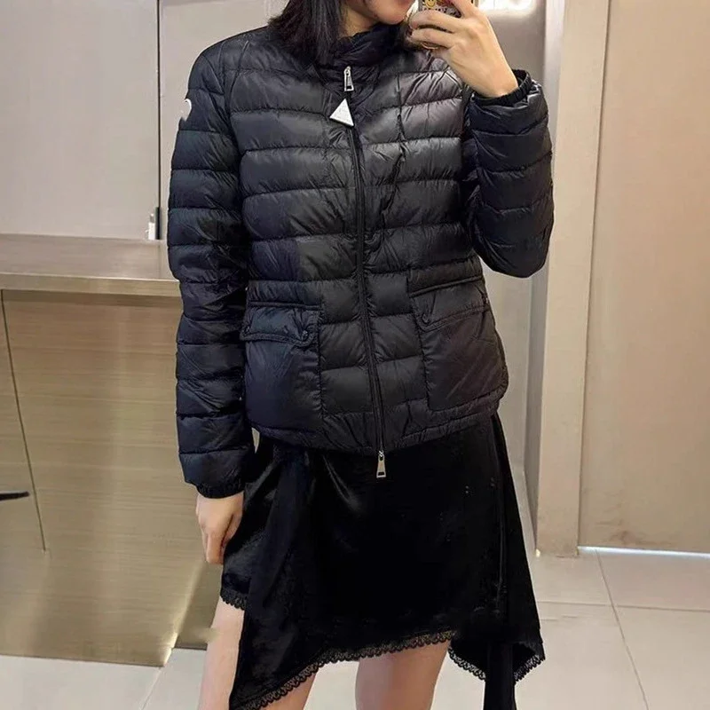 Mengjia HEDE Women's Hooded Down Jacket