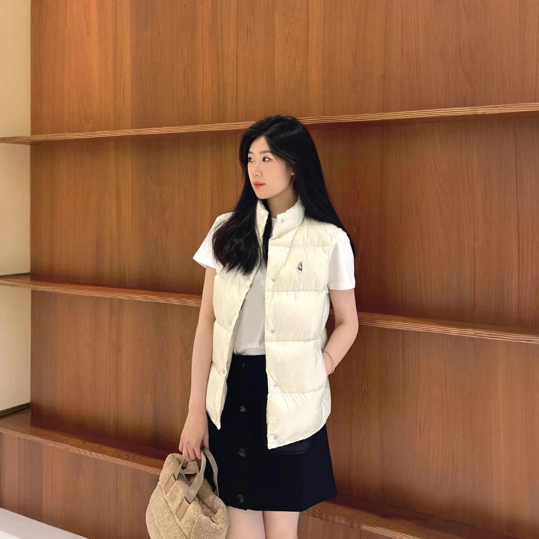 Mengjia 25SS Unisex Patchwork Down Vest