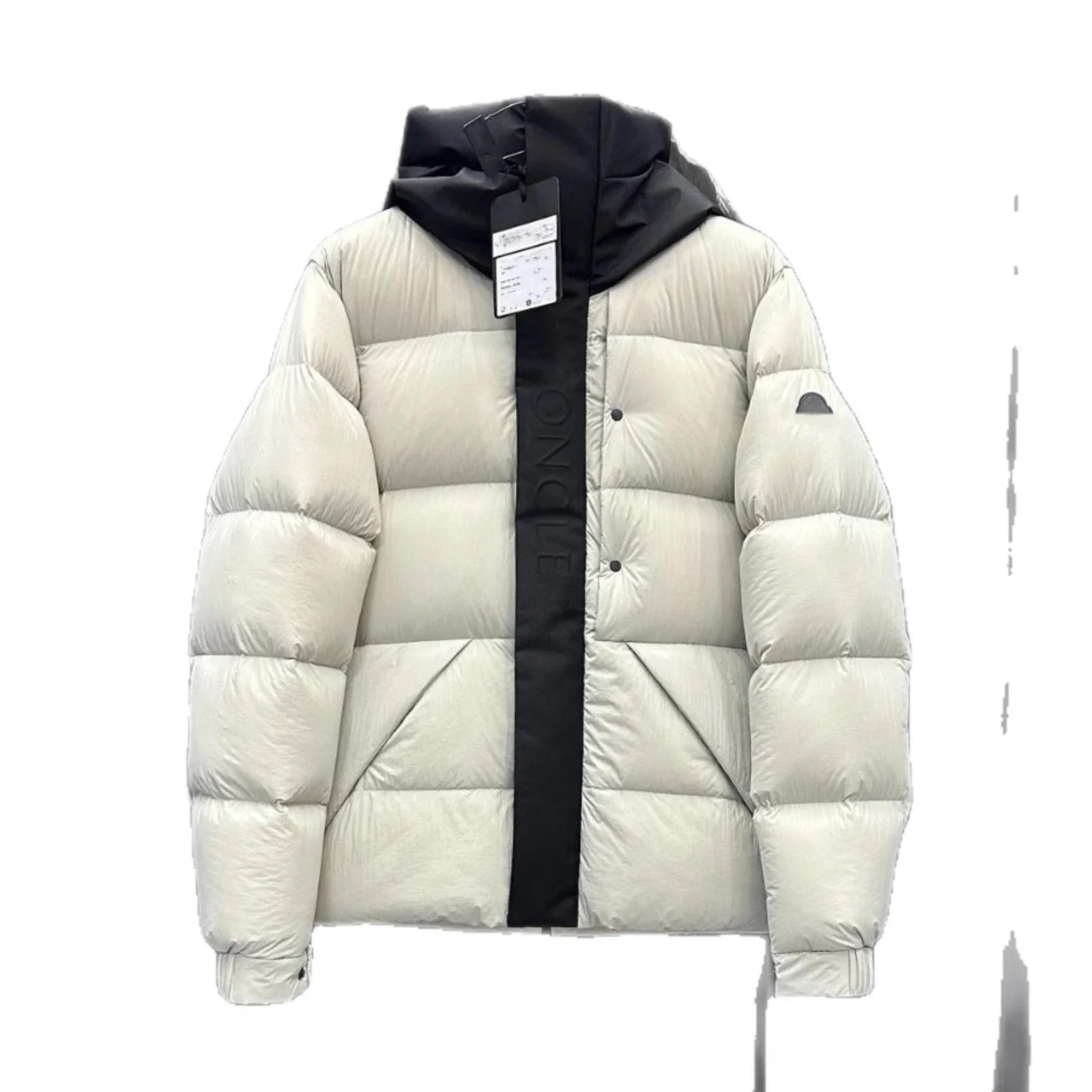 Meng's 25ssM Madeira Men's Color-Block Hooded Puffer