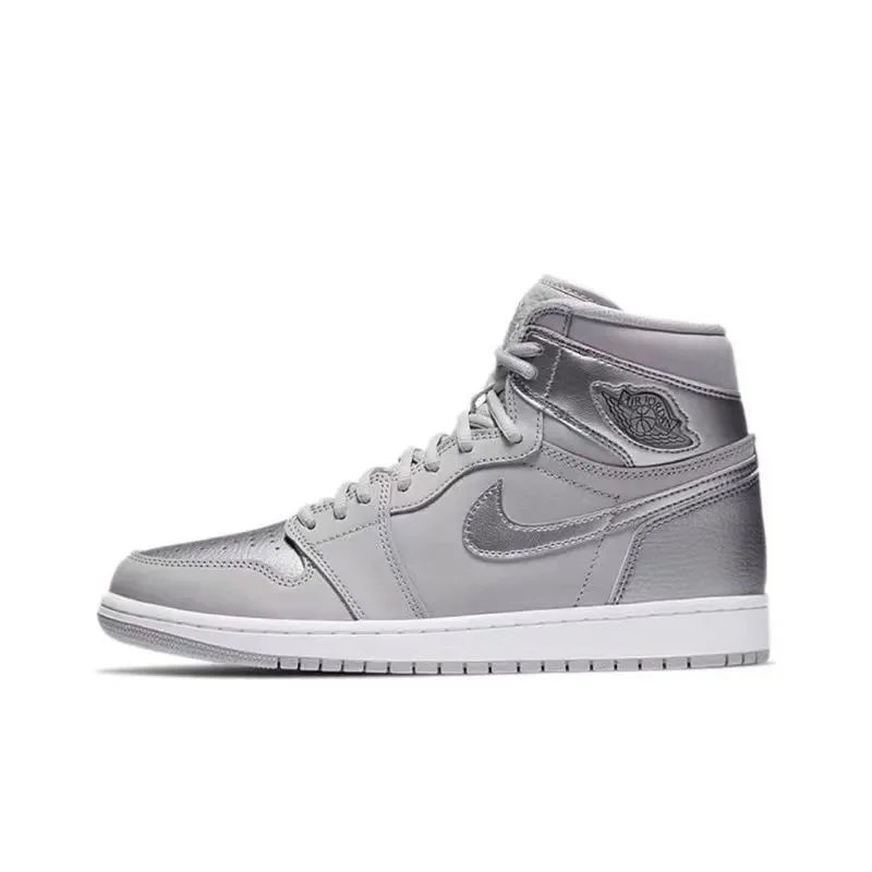 Pure Original AJ1 High - Grey Silver Limited Edition