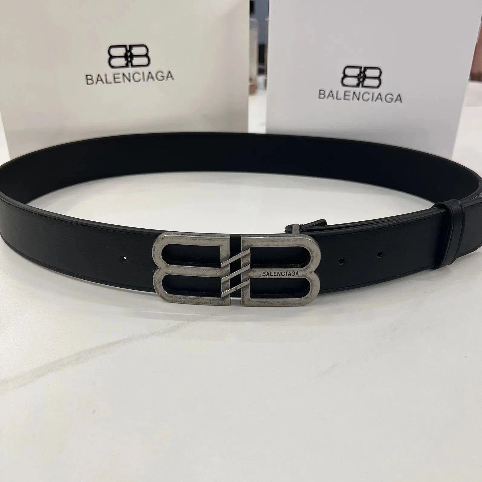 4.0cm silver buckle