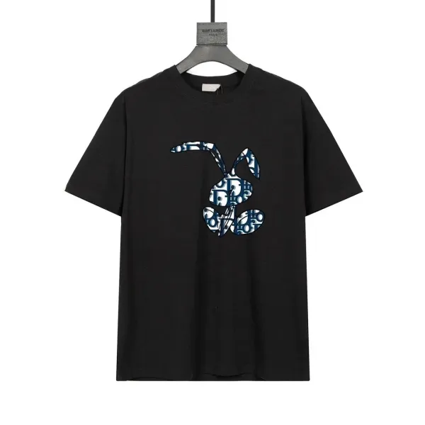 Dior Oblique Sketch T-Shirt White - 11