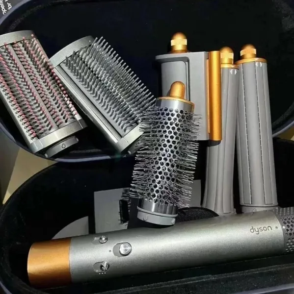 Dyson Airwrap Complete Long Hair Kit Silver and Gold Hair Styling System - 1