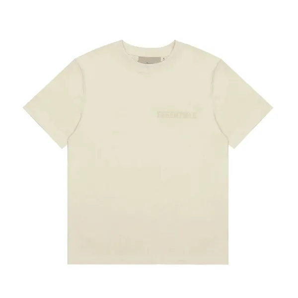Fear of God Essentials Logo T-Shirt Beige T-Shirt - 1