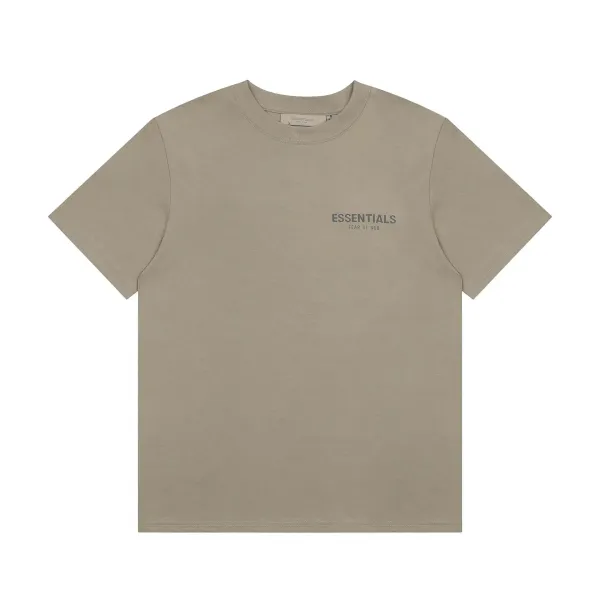 Fear of God Essentials Logo T-Shirt Beige T-Shirt - 1
