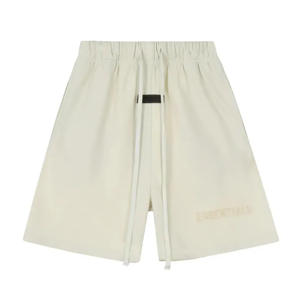 Fear of God Essentials Relaxed Fit Shorts Beige Shorts - 1
