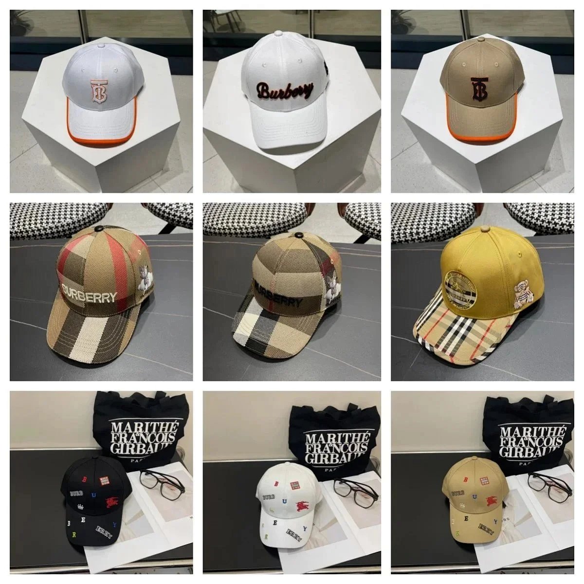 Burberry Embroidered Logo Baseball Cap Black product detail 2 in Litbuy spreadsheet finds