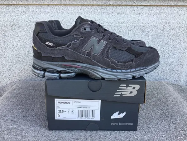 New Balance 2002R Dark Gray Sneakers - 1