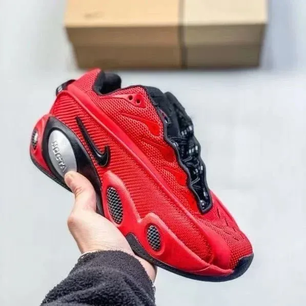Nike Air Max 2023 Red Black Chunky Sneakers - 1