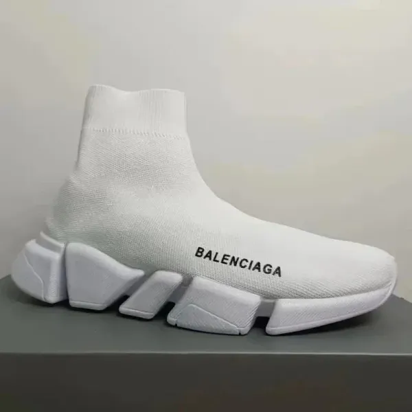 Balenciaga Speed Trainer White Sneakers - 1