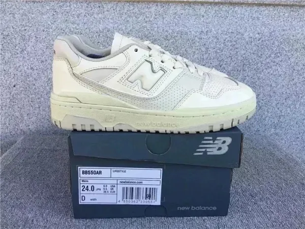 New Balance BB550AR Off-White Lifestyle Sneakers - 1