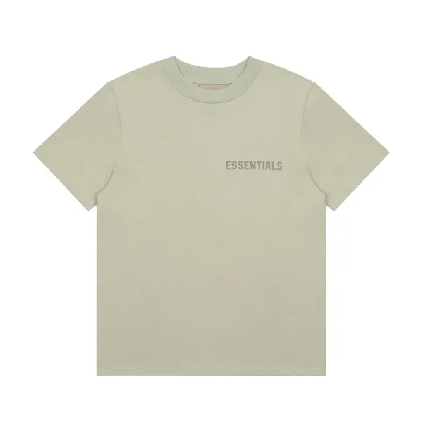 Fear of God Essentials Logo T-Shirt Sage Green T-Shirt - 1