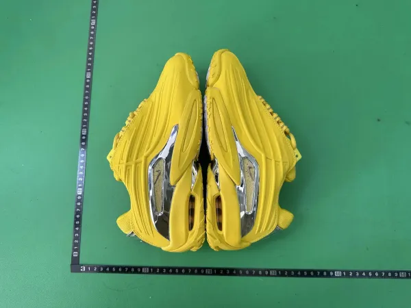 Nike Air Max Plus Yellow Metallic Silver Sneakers - 1