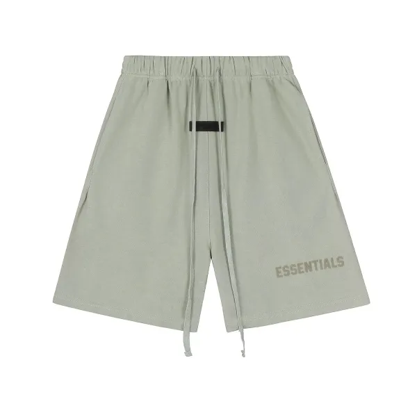Fear of God Essentials Relaxed Fit Shorts Sage Green - 1